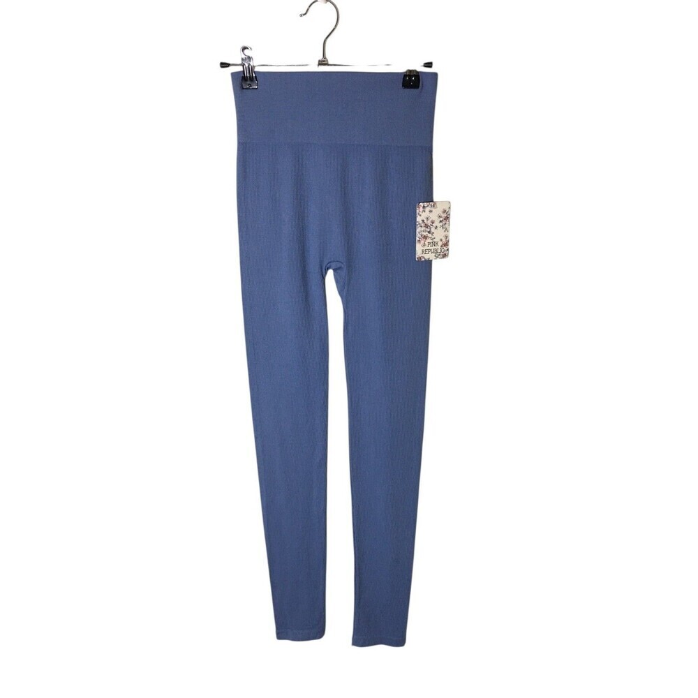 Pink Republic Pants Women's Size Small Blue Stretch Joggers